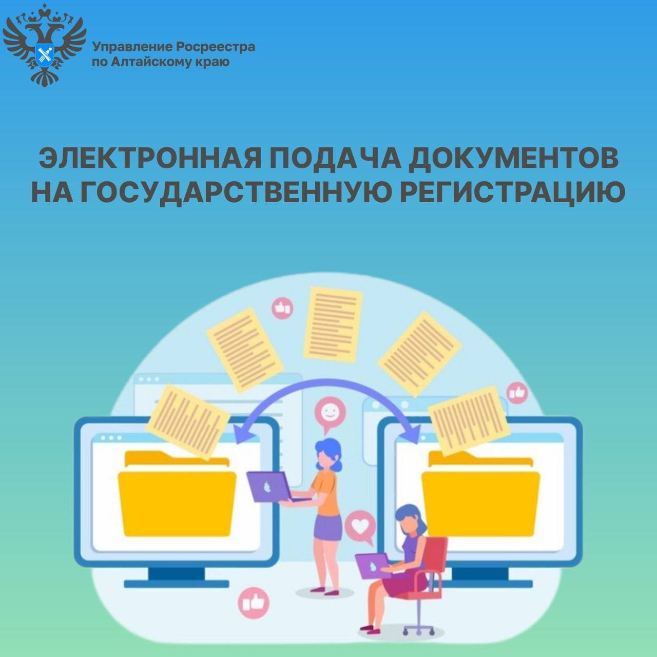 Порядок подачи документов в Росреестр в электронном виде.