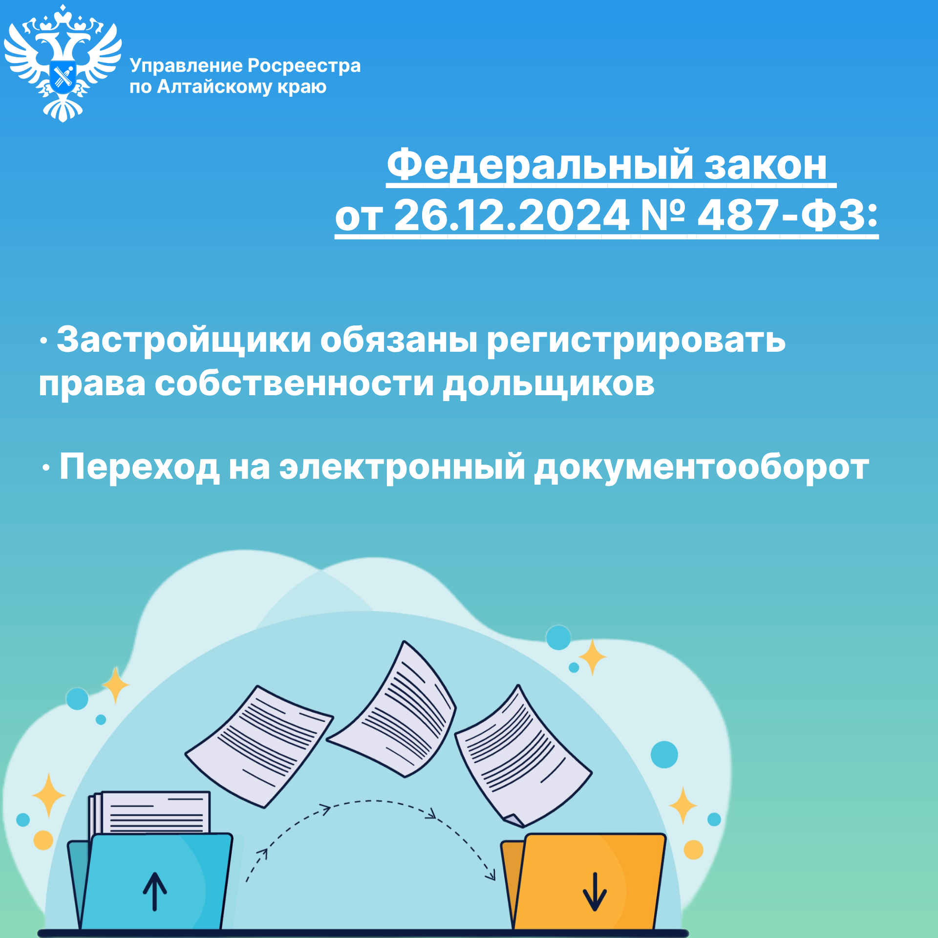 Изменения, которые внёс в сферу недвижимости Федеральный закон от 26.12.2024 № 487-ФЗ.