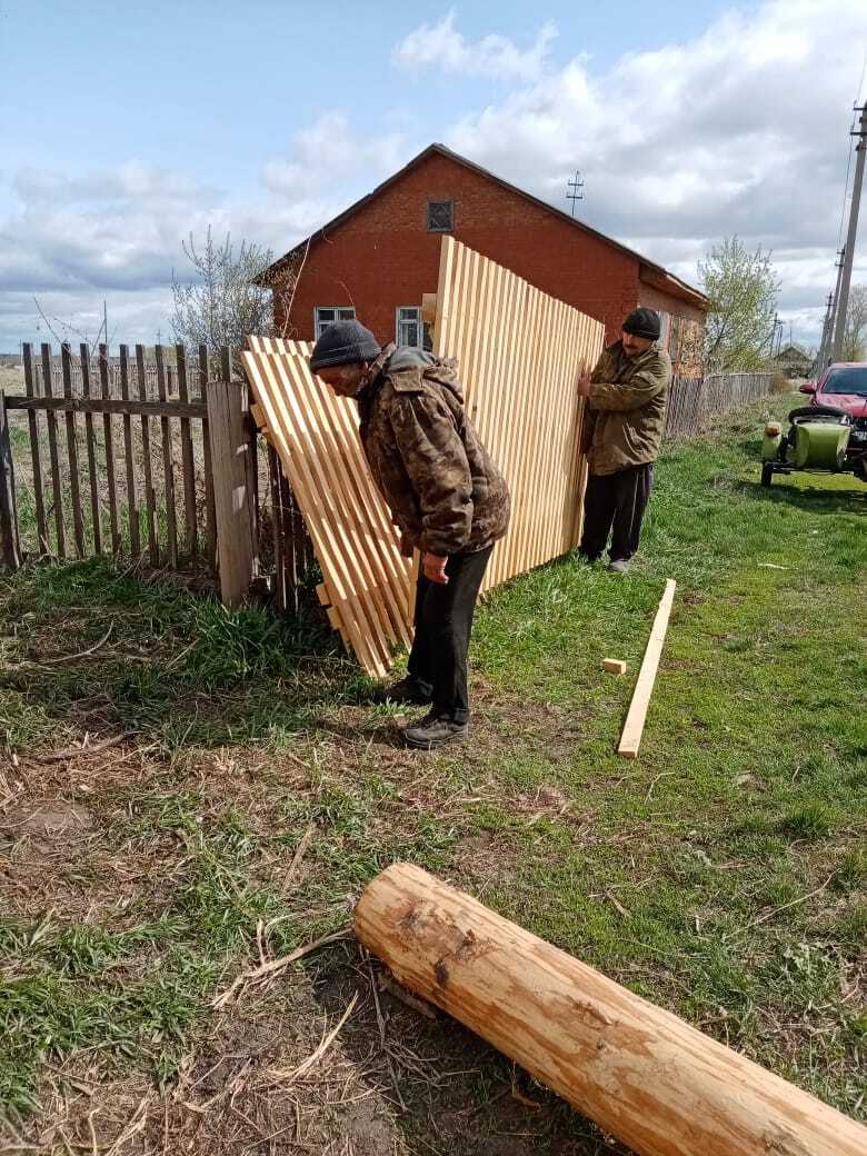 В селе Конево отремонтирован памятник.