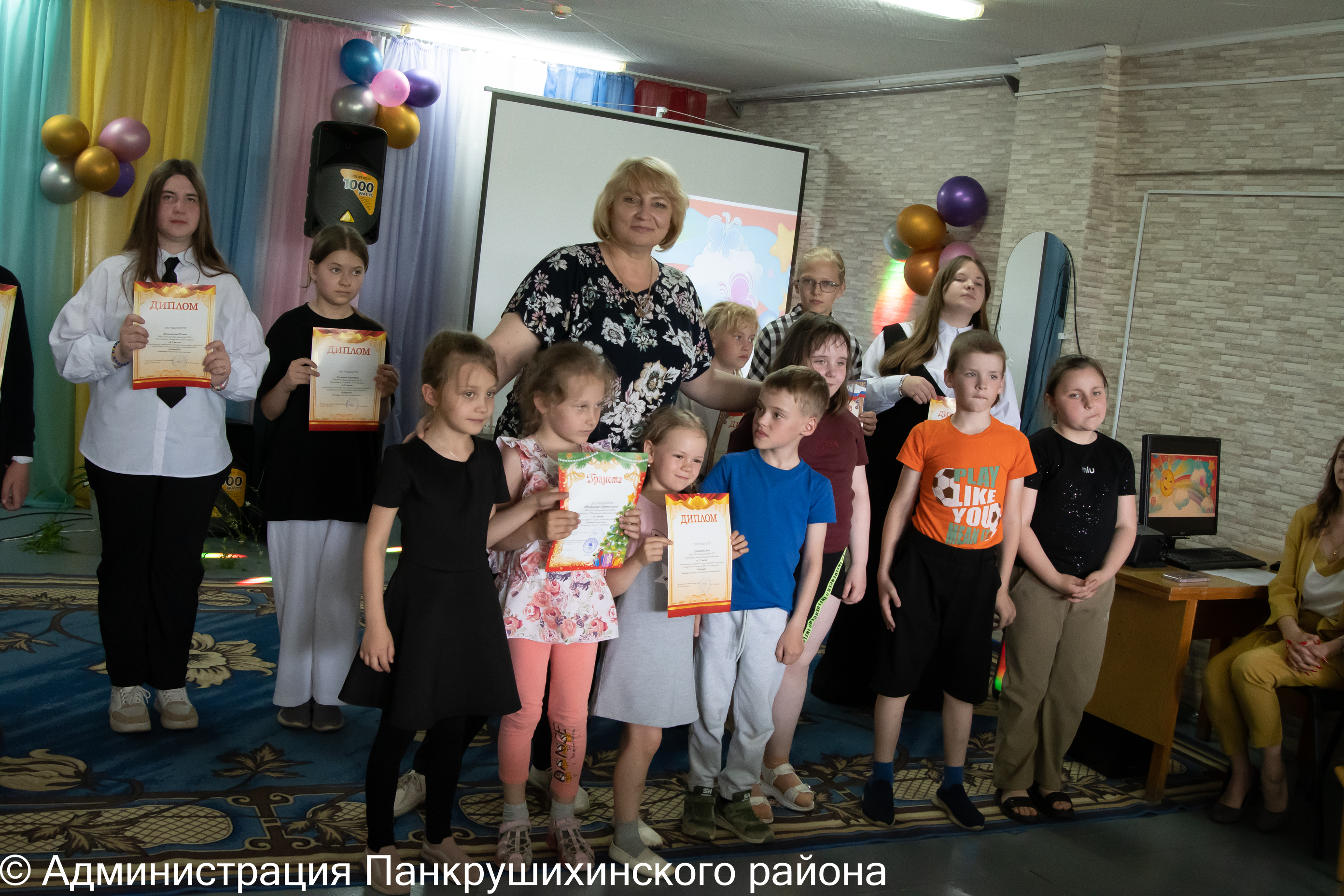 Подведение итогов учебного года в центре детского творчества.
