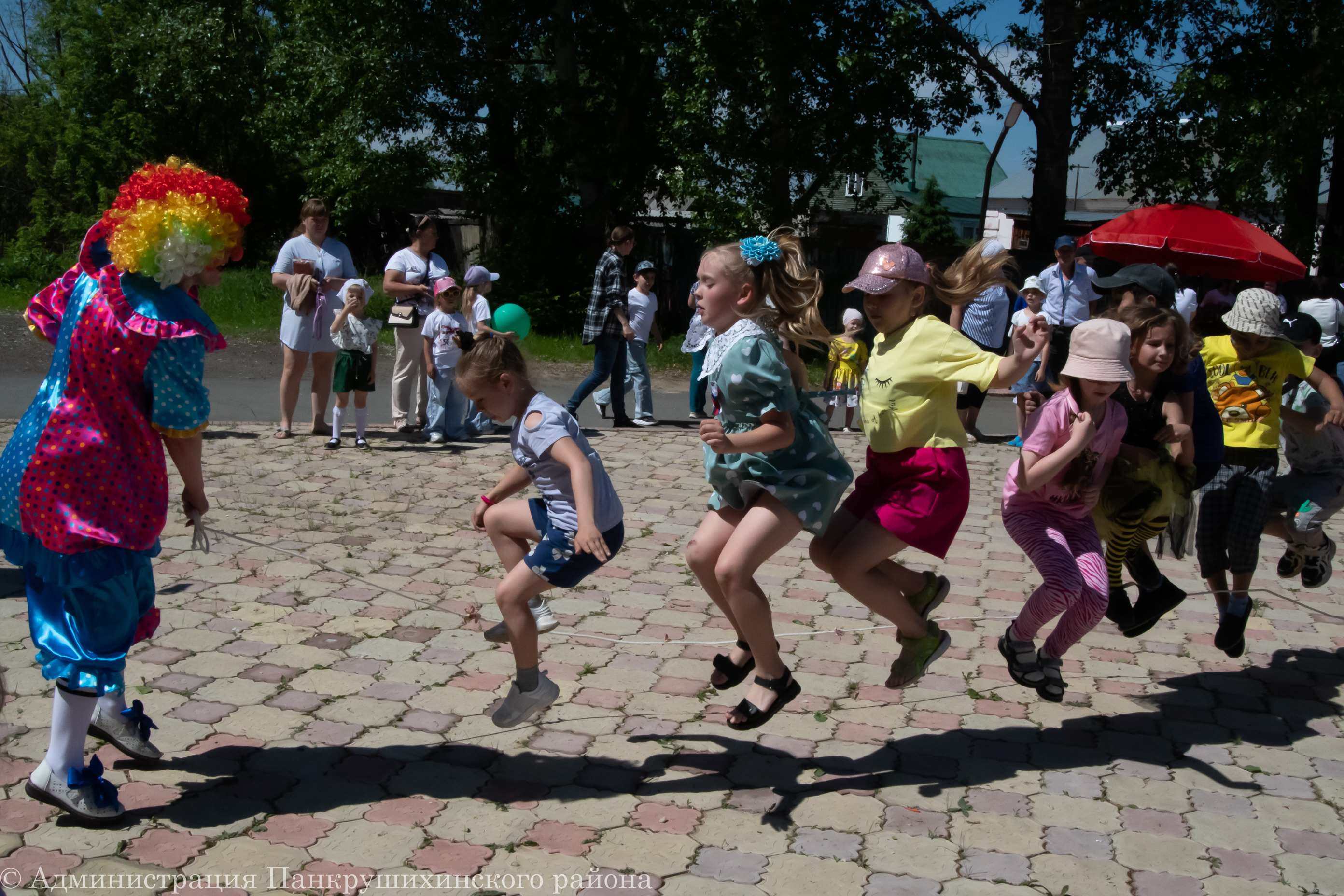 День защиты детей прошел в Панкрушихе.
